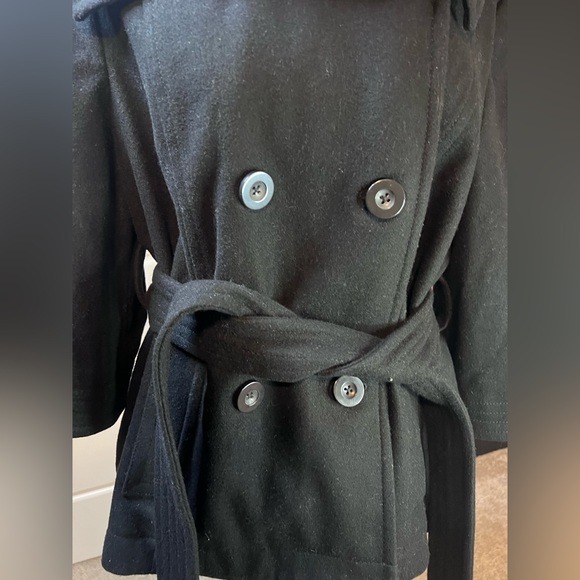 Old Navy Bell 3/4 Sleeve Wool Peacoat Size L - Picture 5 of 6
